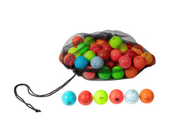 Clean Green Golf Balls 48 recycled pack, mixed balls for practice and savings.