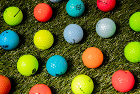 Clean Green Golf Balls compatible with Nike, Nitro, Wilson, Vice brands.