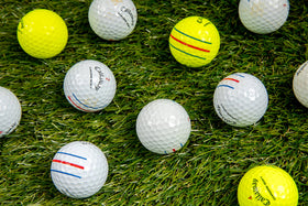 Clean Green Golf Balls Chrome Soft X batch.
