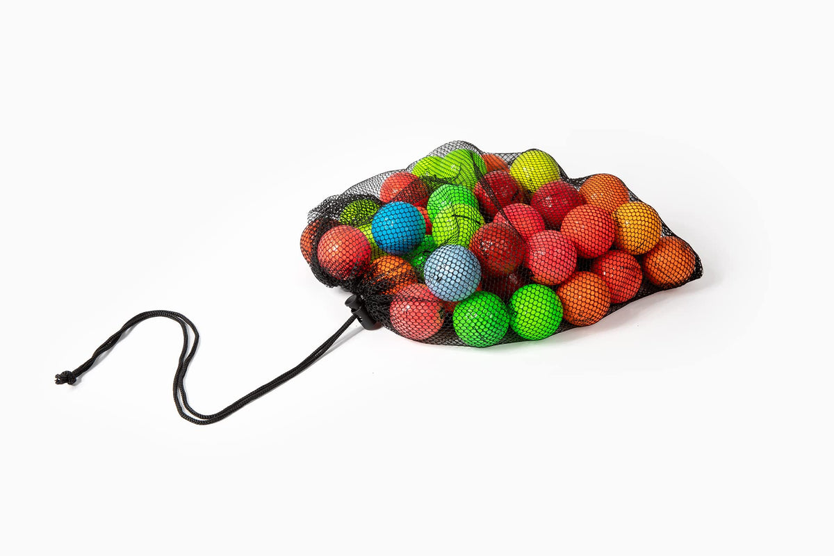 Clean Green Golf Balls colored balls bulk mix for color variety on course.