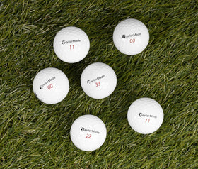 Clean Green Golf Balls discolored surface signals value for casual play.