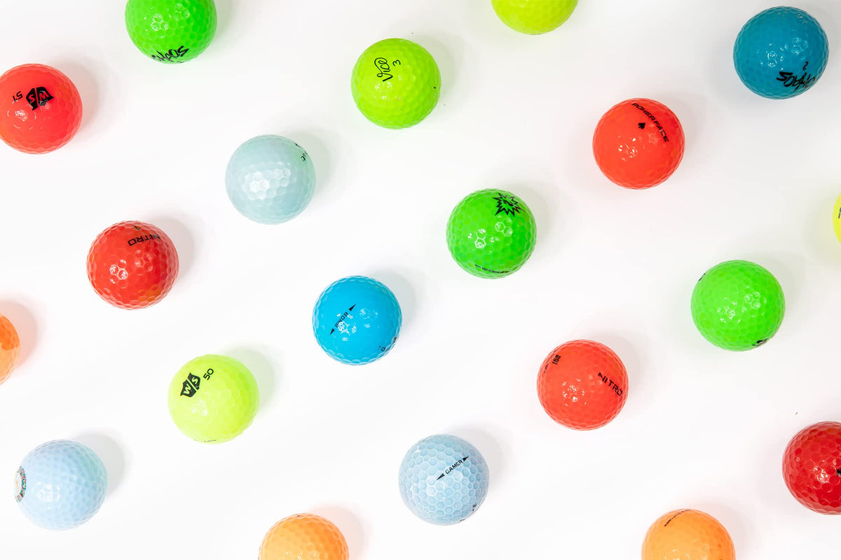 Clean Green Golf Balls environmentally-friendly choice for recycling and reuse.