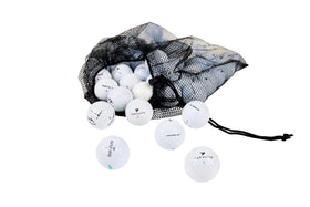Clean Green Golf Balls Grade-3A shown with wear but playable