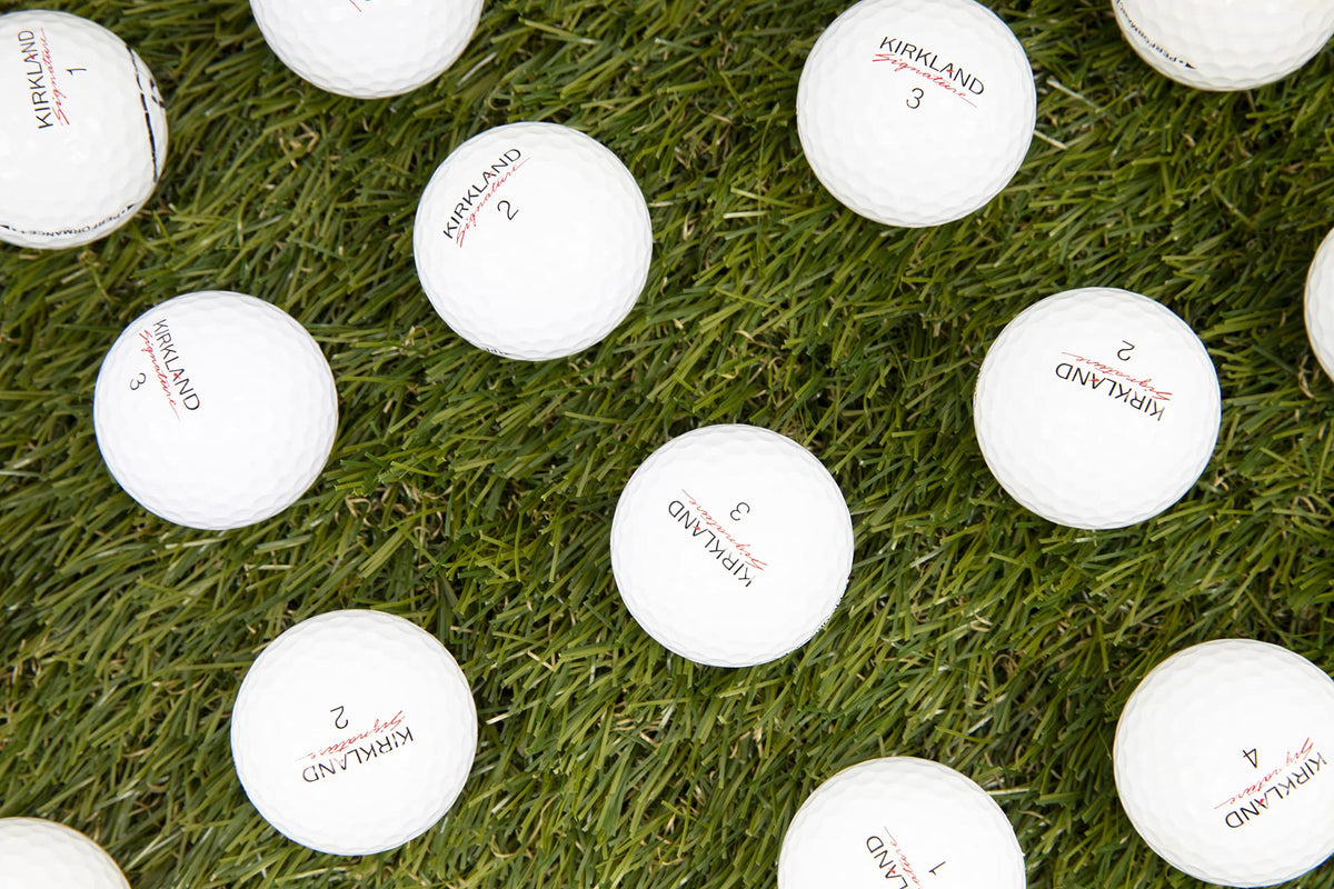 Clean Green Golf Balls on-course use suitable for practice rounds