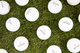 Clean Green Golf Balls on-course use suitable for practice rounds