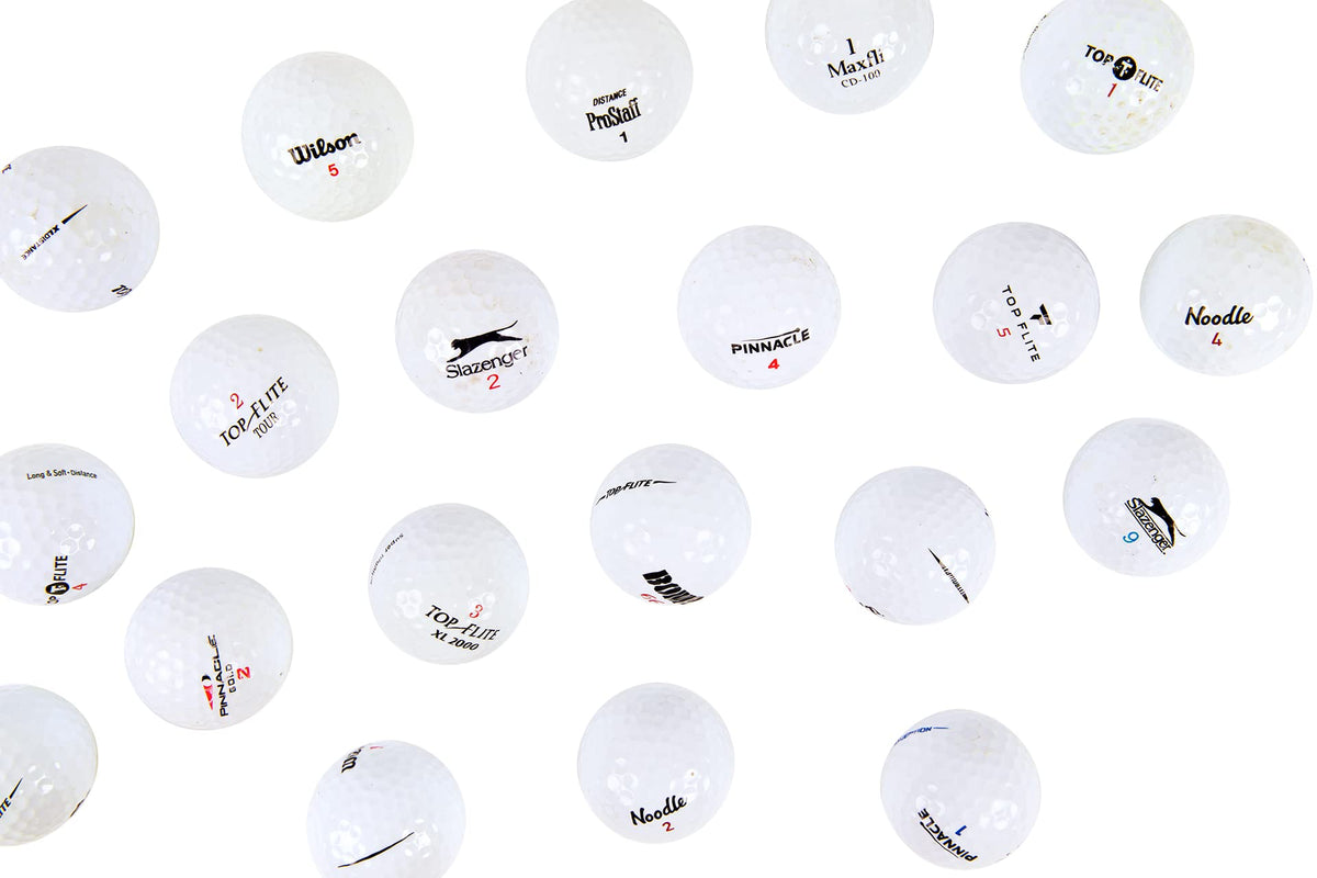 Shark Tank feature: Clean Green Golf Balls packaged as an eco-friendly option.