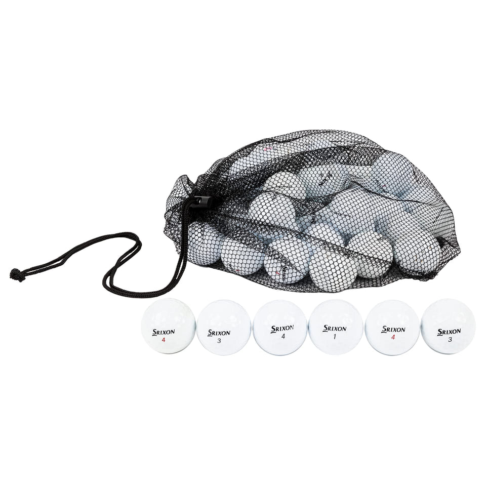 Clean Green Golf Balls Srixon Z-Star mix for eco-friendly rounds.