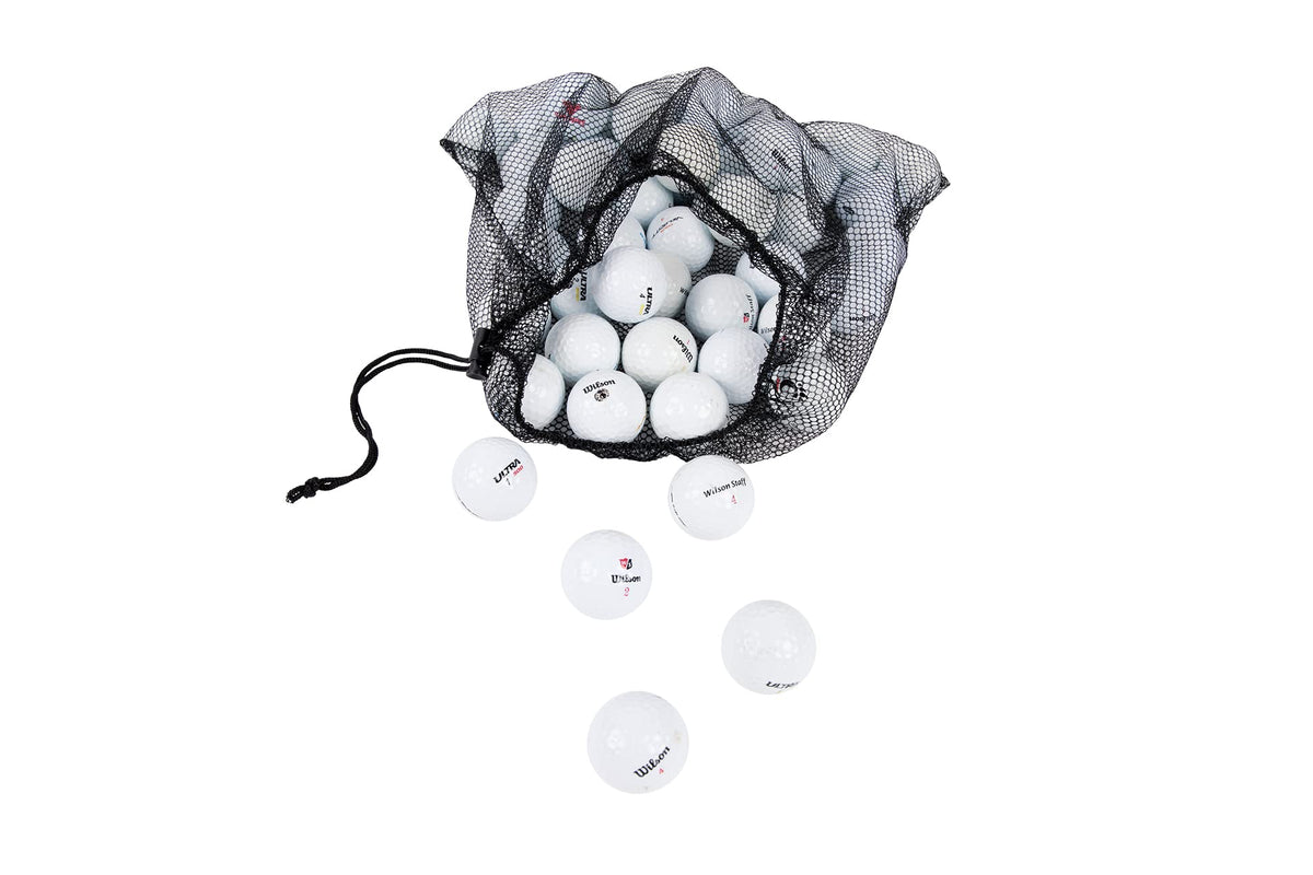 Clean Green Golf Balls include used Wilson Duo Soft for soft feel.