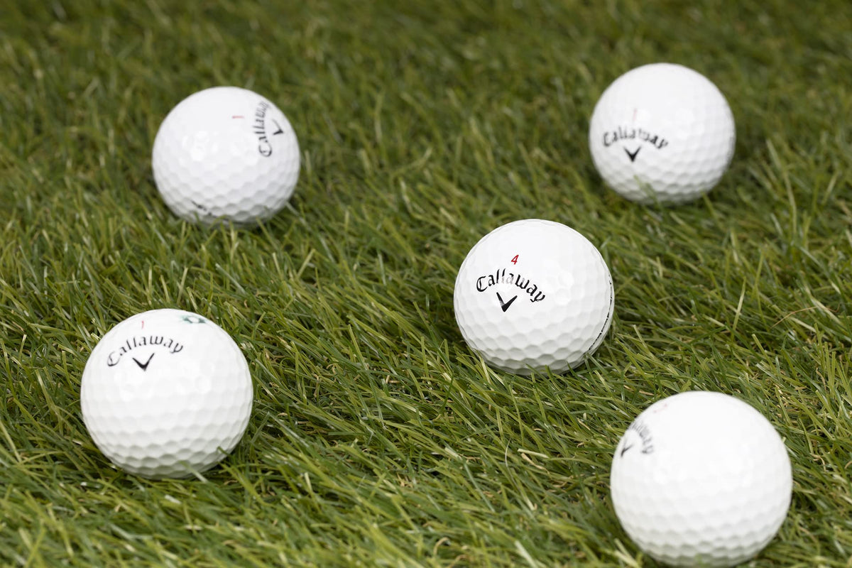 Clean Green balls ideal for beginners and pros on the driving range