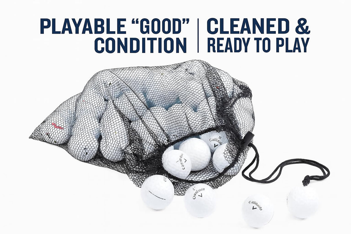 Clean Green Golf Balls 48-count on-course use for reliable performance.