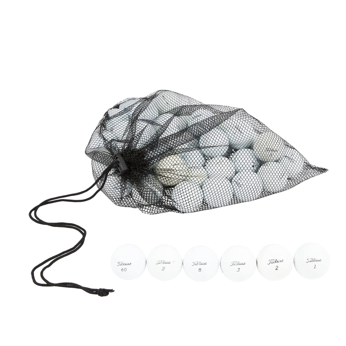 Clean Green Golf Balls 48-pack ready for bulk practice and savings.
