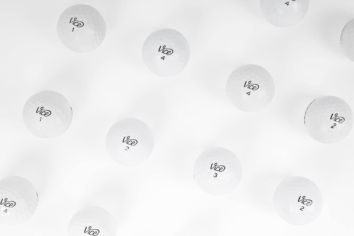 Clean Green Golf Balls show cosmetic blemishes yet remain highly playable