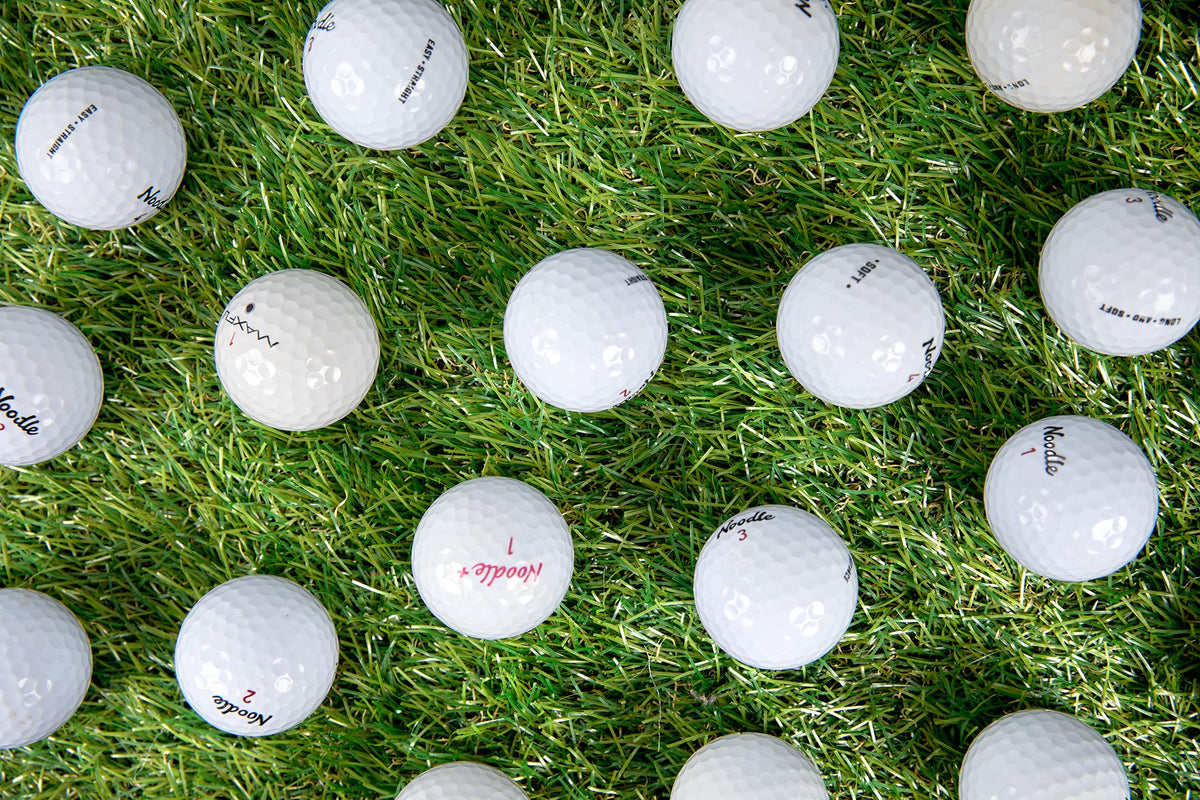 Clean Green Golf Balls cleaning process highlights eco friendly reuse.
