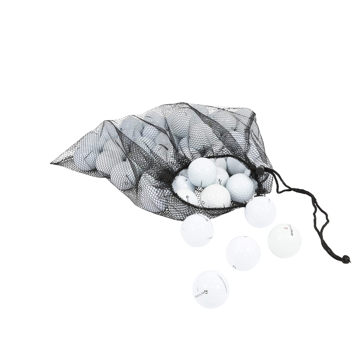 Clean Green Golf Balls include a reusable mesh bag for easy transport.