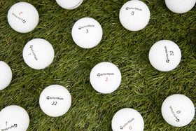 Clean Green Golf Balls ideal for on-course play and practice range.
