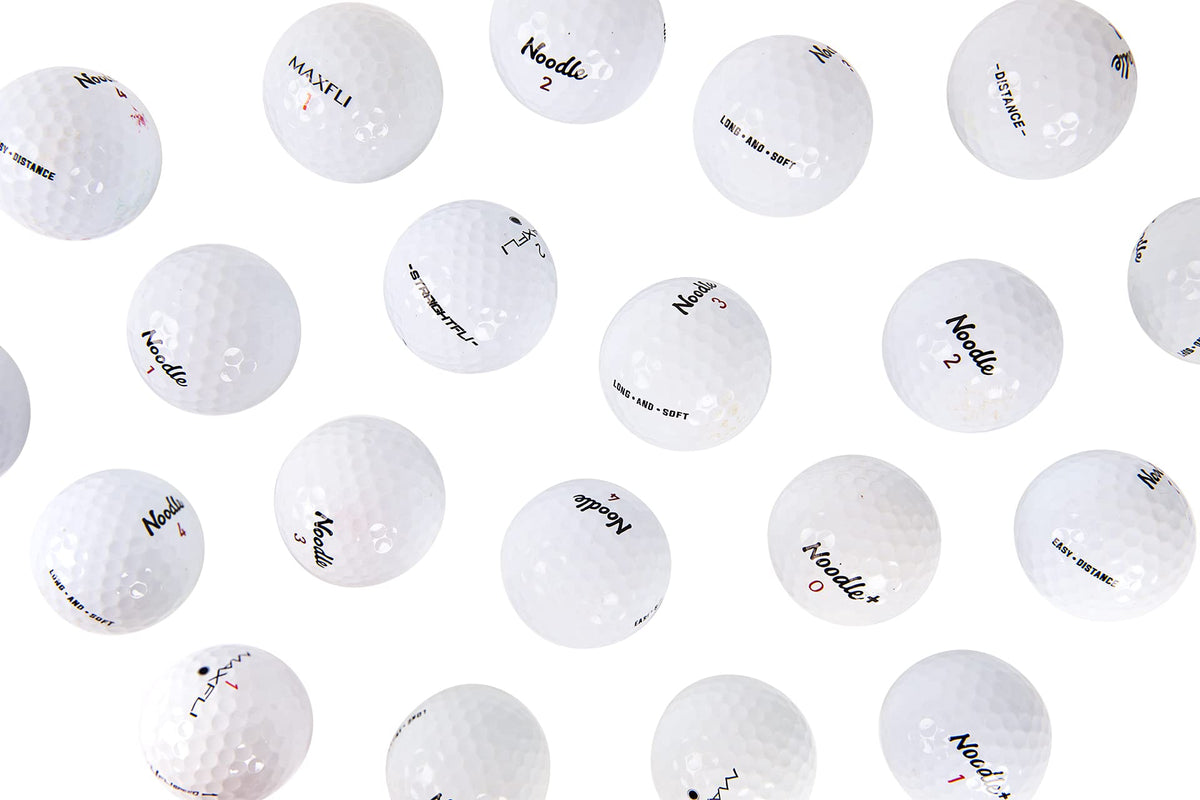 Clean Green Golf Balls for practice rounds and savings.