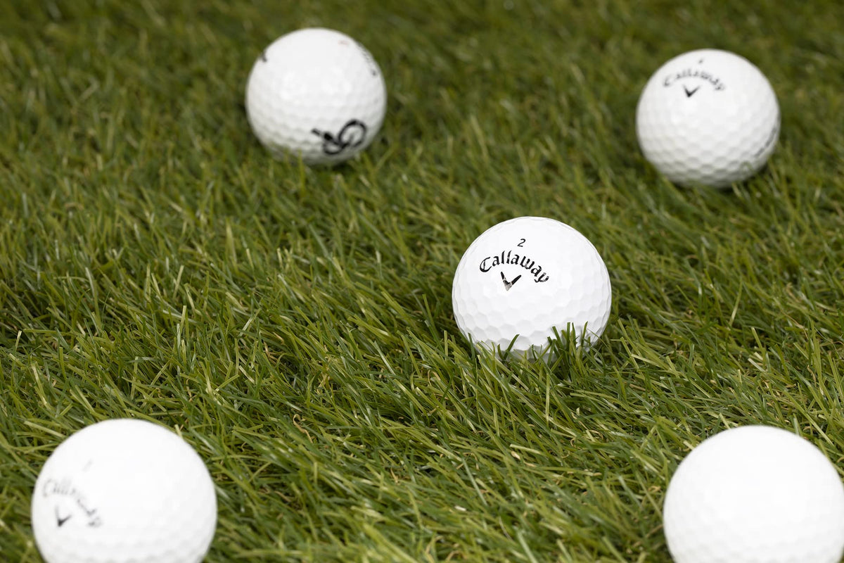 Clean Green Golf Balls USA-made and ready for practice rounds