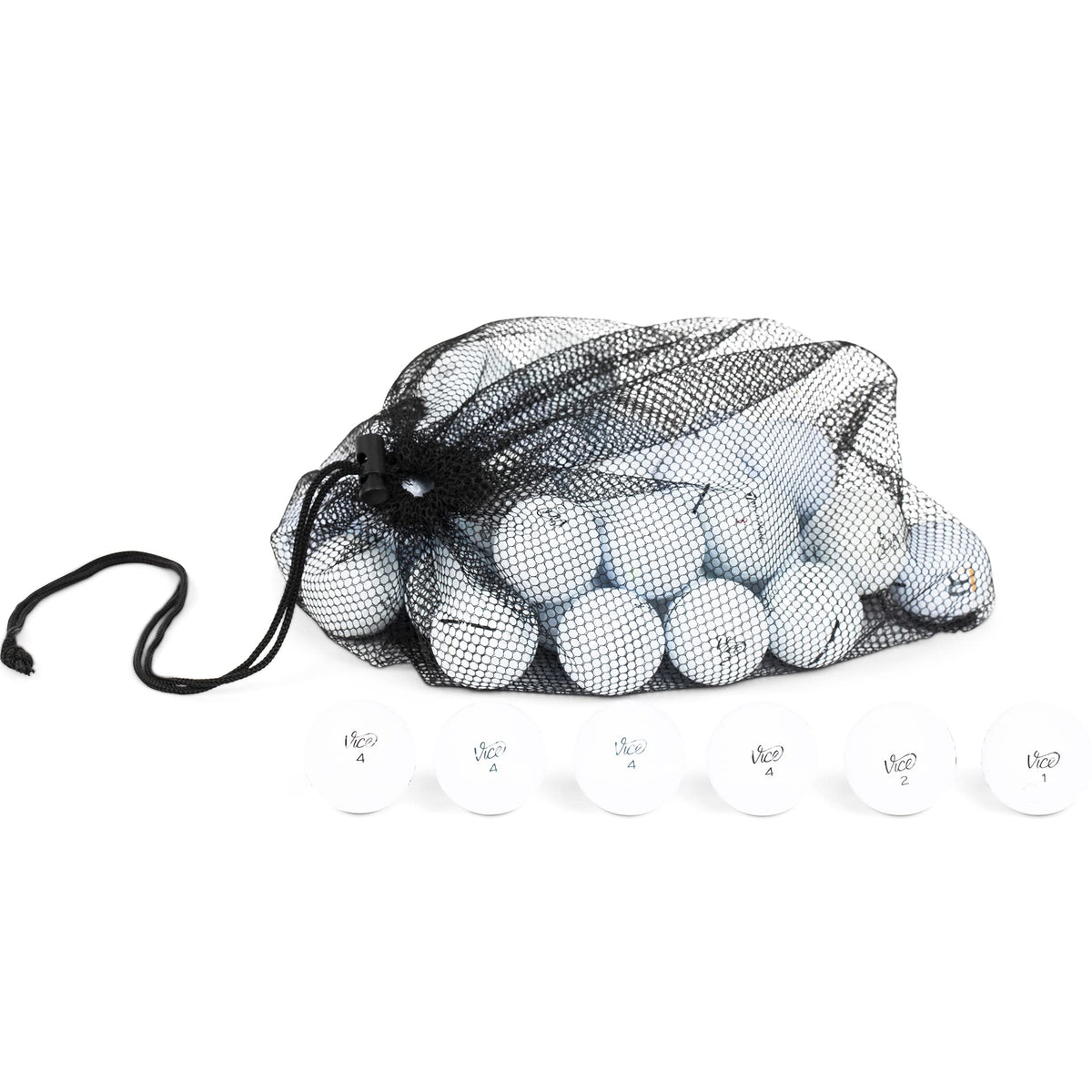 Clean Green Golf Balls mix of Vice models for versatile rounds