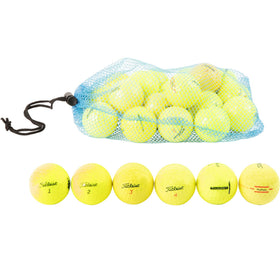 Clean Green Golf Balls yellow mix pack offers eco-friendly practice and on-course visibility