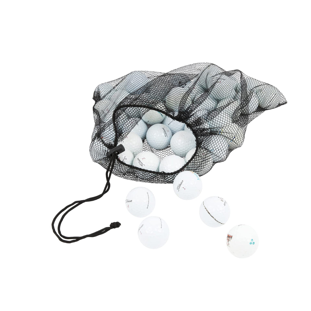 USA-made recycled golf balls suitable for regular practice.