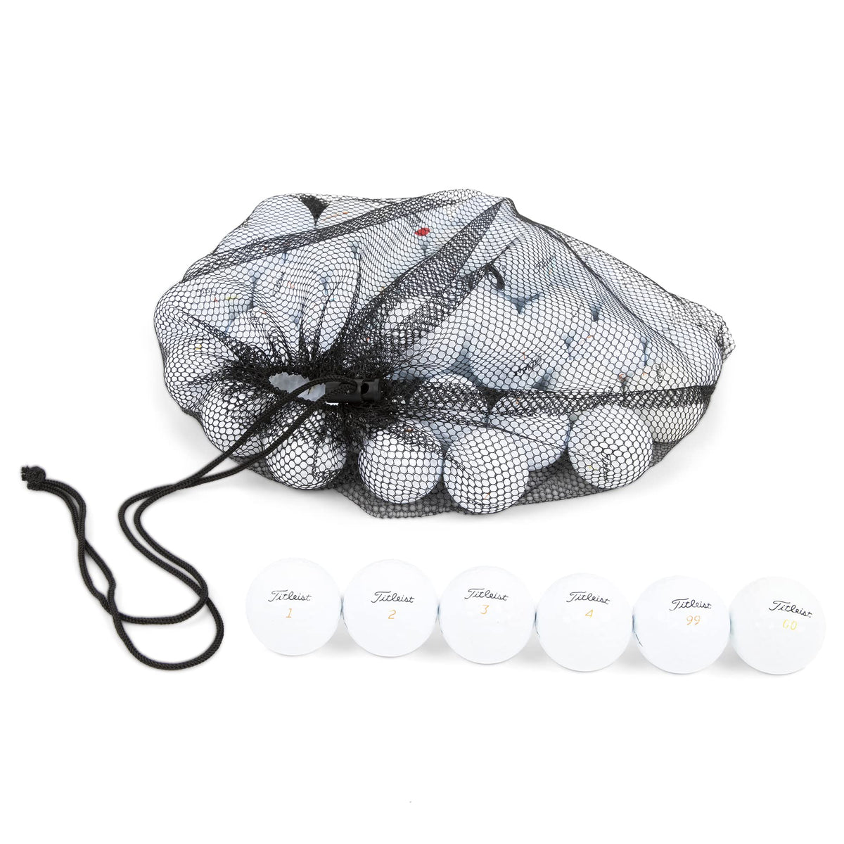 Clean Green Golf Balls velocity bundle ready for practice and play