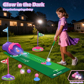 Clemas adjustable-length golf clubs fit growing kids