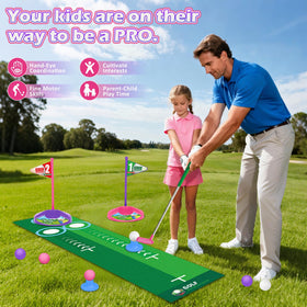 Clemas glow balls and returner enhance night-time golf fun