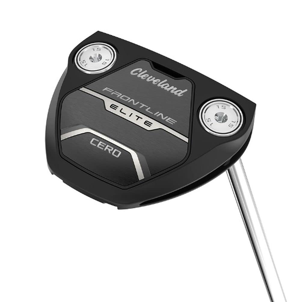 Cleveland Golf Frontline Elite Cero Sngl 35-inch head view for precise alignment.