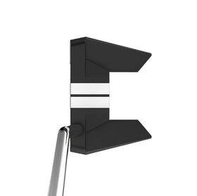 Cleveland Golf Frontline Elite Elevado Sngl 35in alignment view demonstrates stroke-specific design for straight or slight arc.