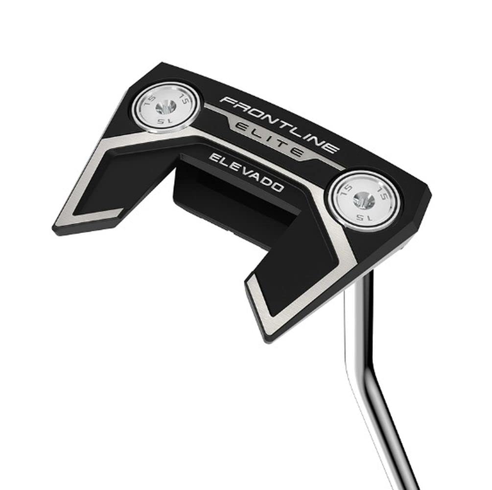 Cleveland Golf Frontline Elite Elevado Sngl 35in face view shows Tungsten SOFT technology for consistent putts.