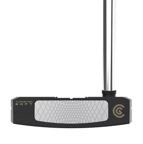 Cleveland Golf Frontline Elite RHO Sngl 34-inch left face close-up highlights tungsten soft face
