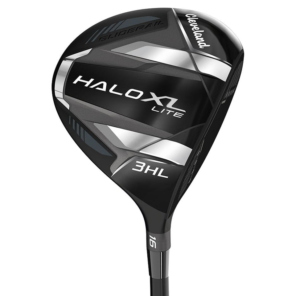 Cleveland Golf Halo XL Lite 7 Wood graphite delivers distance with a lightweight feel.