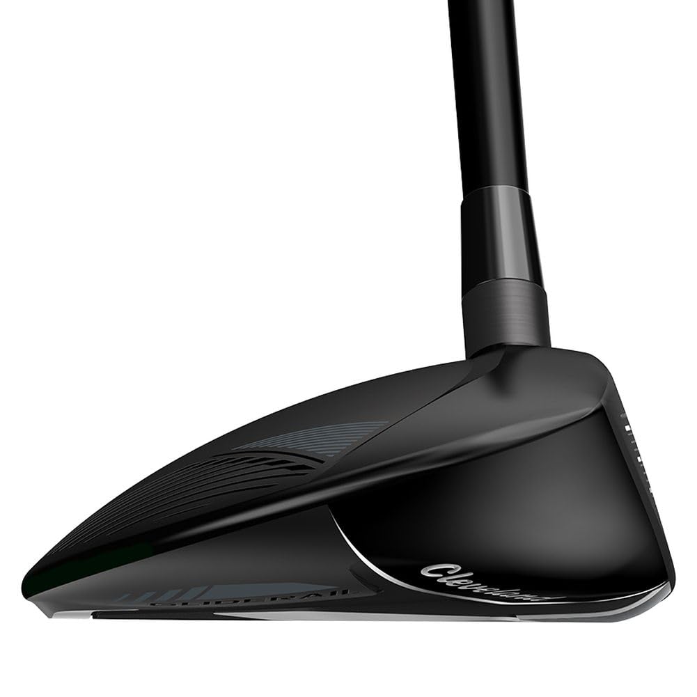 Cleveland Golf Halo XL Lite 7 wood impact with low CG for higher launch.