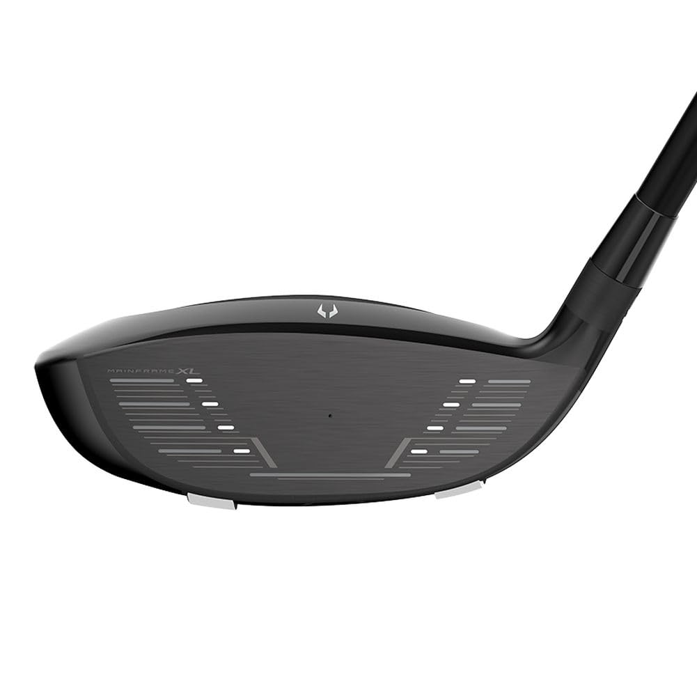 Halo XL Lite GlideRail design promotes cleaner turf interaction on fairway shots.