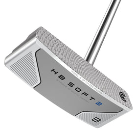 Cleveland Golf HB Soft 2 face milling close-up highlighting groove pattern for consistent distance