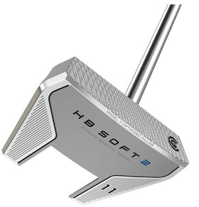 Cleveland Golf HB Soft 2 putter face milling detail improves greenside consistency.