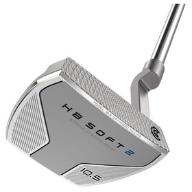 Cleveland Golf HB Soft 2 putter face milling pattern for consistent distance and roll.