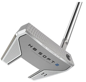 Cleveland Golf HB Soft 2 Putter front view, balanced design for steady distance.