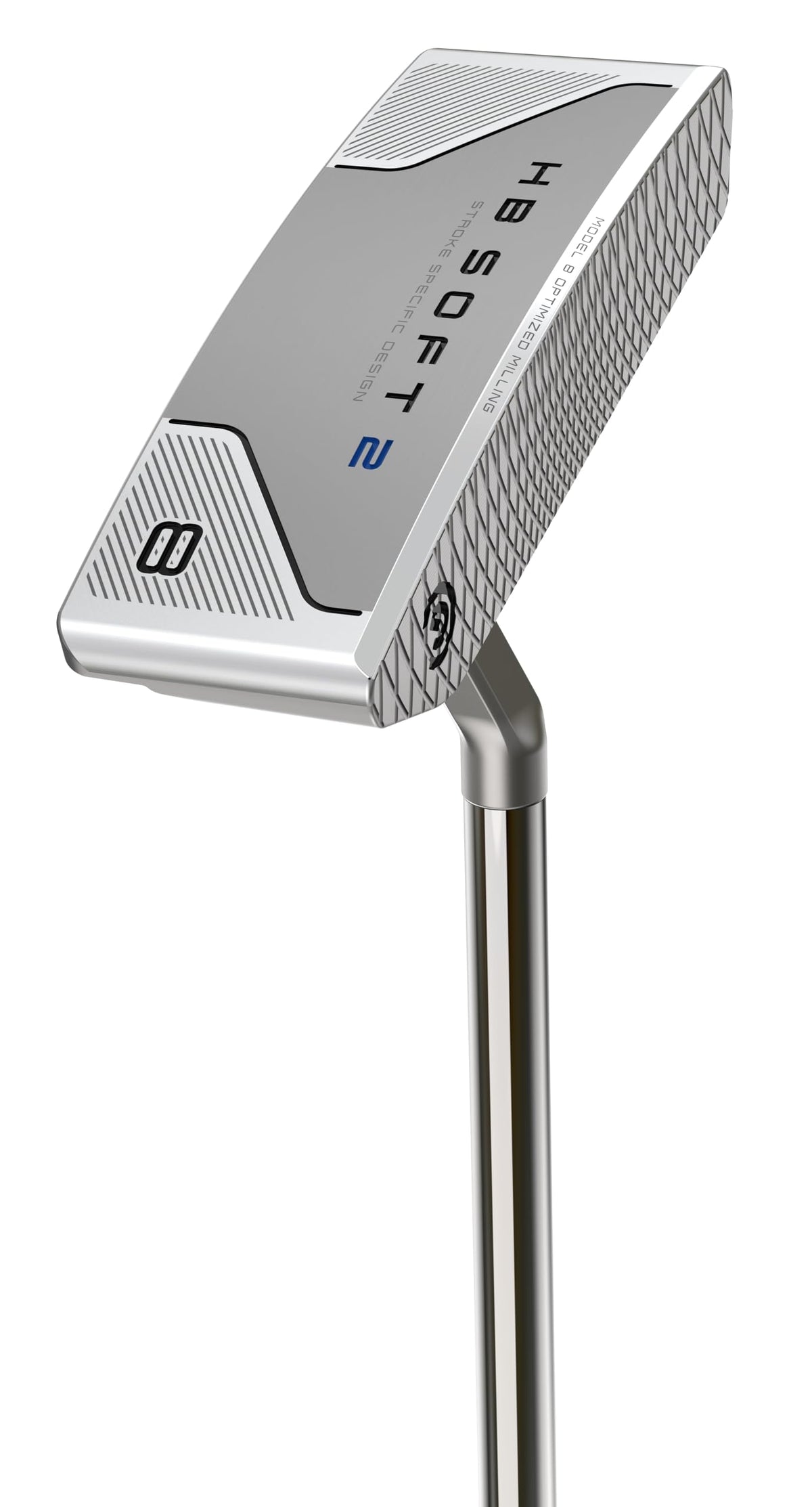 HB Soft 2 speed optimized face maintains steady ball speed during impact.