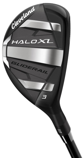 Cleveland Golf Launcher Halo XL Hybrid face boosts distance with forgiving impact for tough lies
