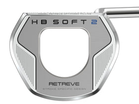 Alignment lines and toe hang cues on Retreve HB Soft 2 head.