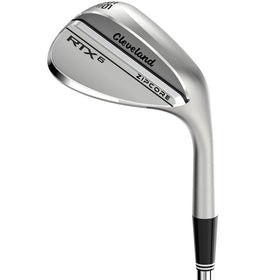 Cleveland Golf RTX 6 ZipCore wedge face with HydraZip texture boosts spin in all conditions.