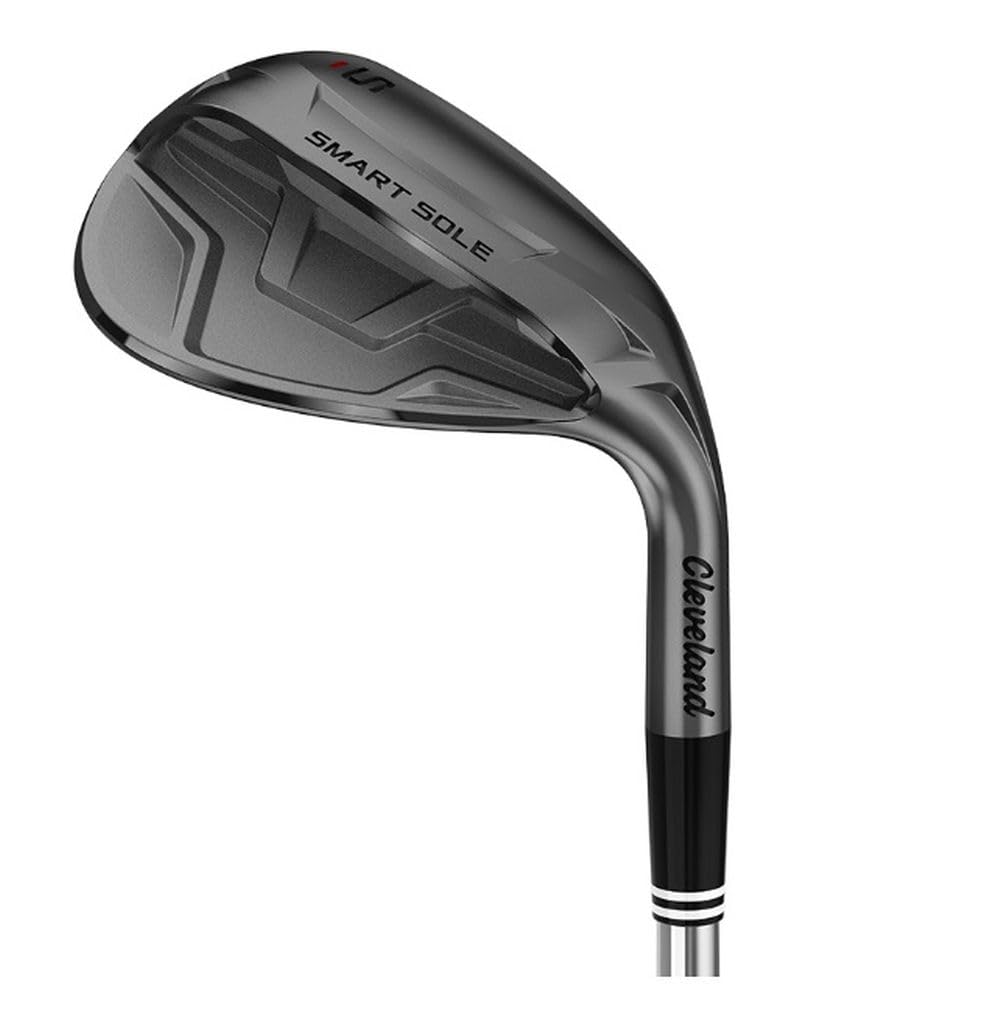 Cleveland Golf Smart Sole 4.0 left face detail highlights forgiveness and control