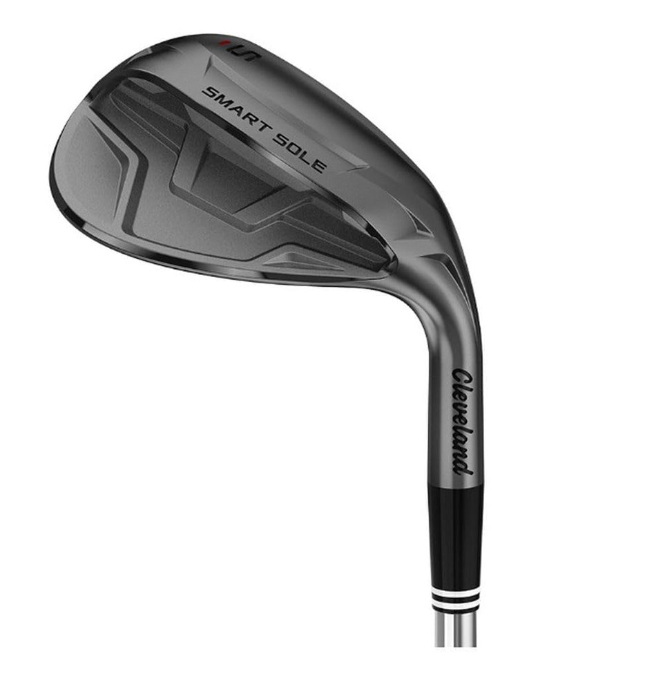 Cleveland Golf Smart Sole 4.0 left face detail highlights forgiveness and control