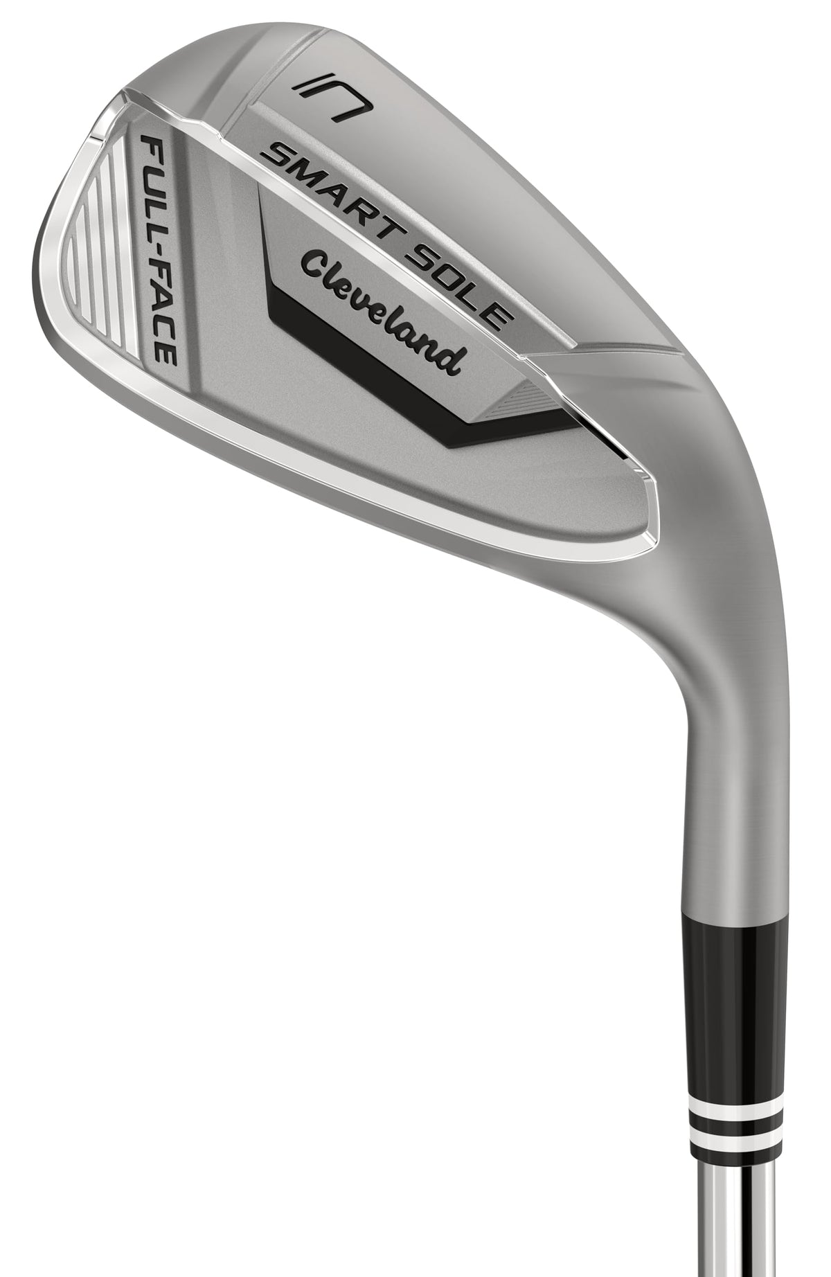 Cleveland Golf three-tiered soles deliver forgiveness on fairways, rough, and bunkers.