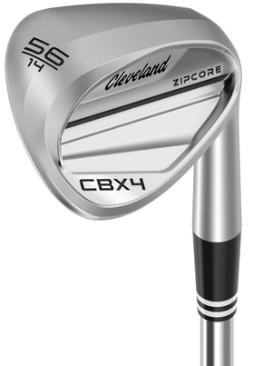 Cleveland Golf CBX 4 ZipCore face closeup shows enhanced spin potential.