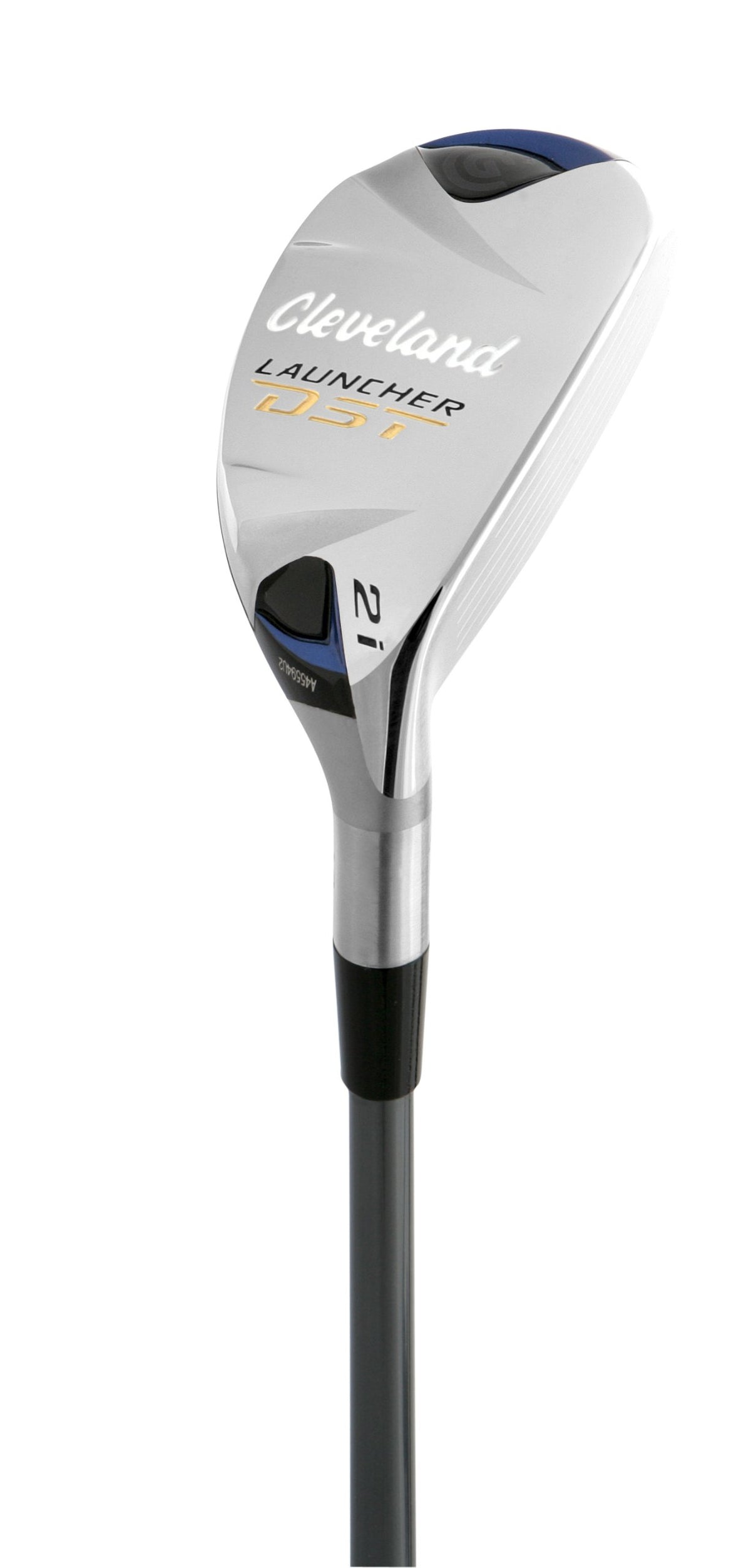 Cleveland Launcher DST Hybrid toe view shows blunted toe for better turf interaction.