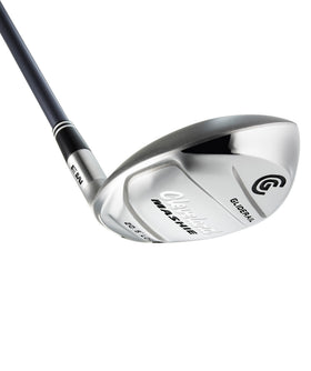 Cleveland Mashie 3i ultralite shaft reduces weight for faster swing speed and longer carry.
