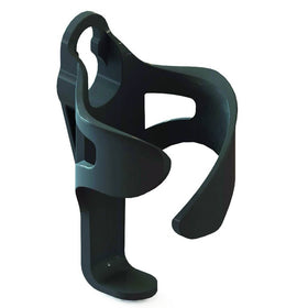 Clicgear Drinks Holder Plus mounted on a trolley on the course for easy hydration