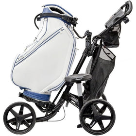 Clicgear Seat removable for easy storage after rounds.
